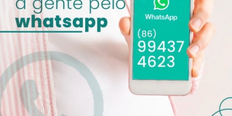 Fale com a gente através do WhatsApp